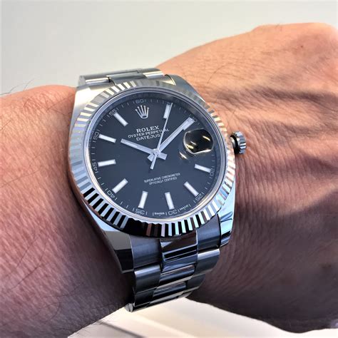 rolex uhr schwarz